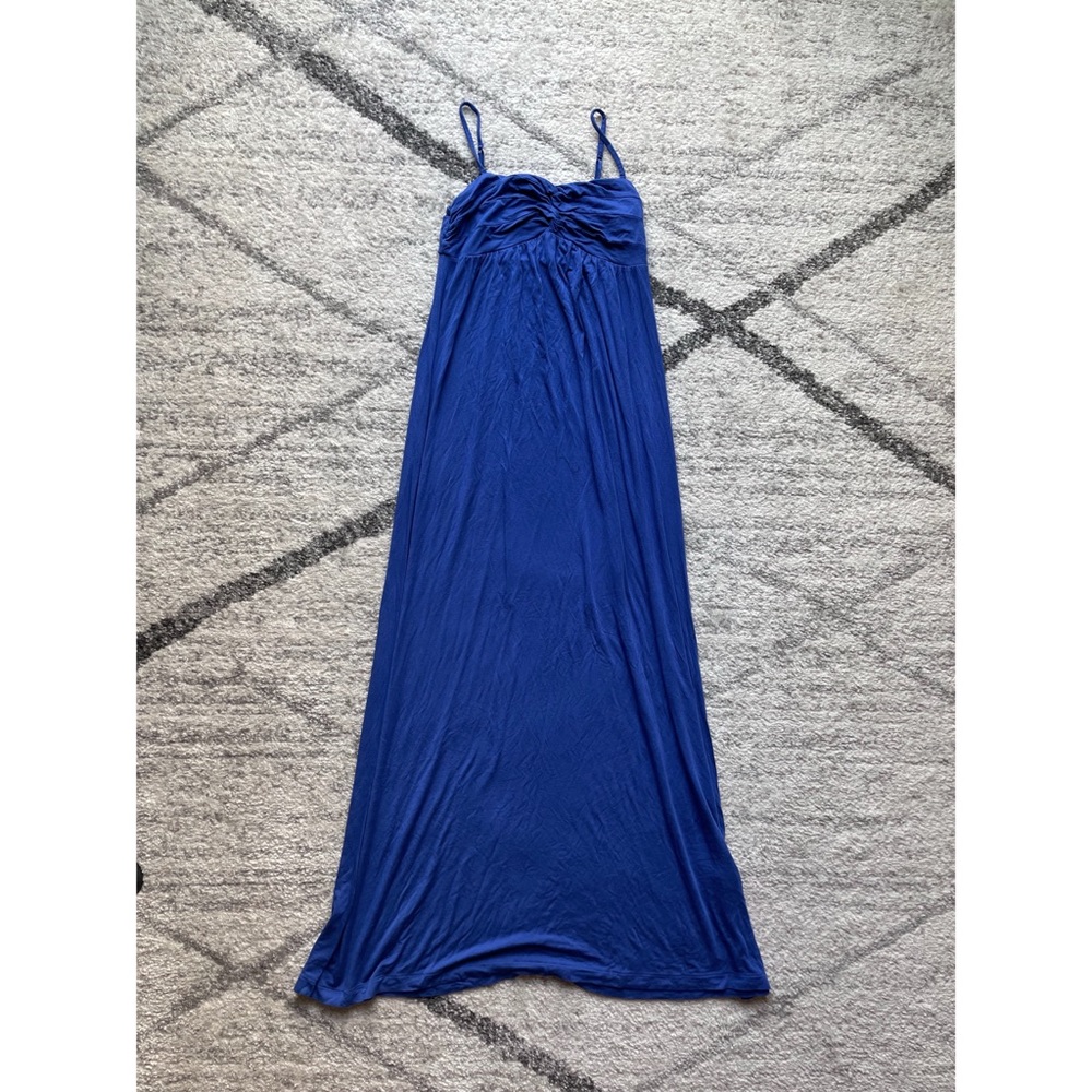 Nicole Miller New York Blue Maxi Dress